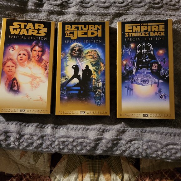 Star Wars Trilogy Special Edition VHS Tapes - Picture 3 of 6